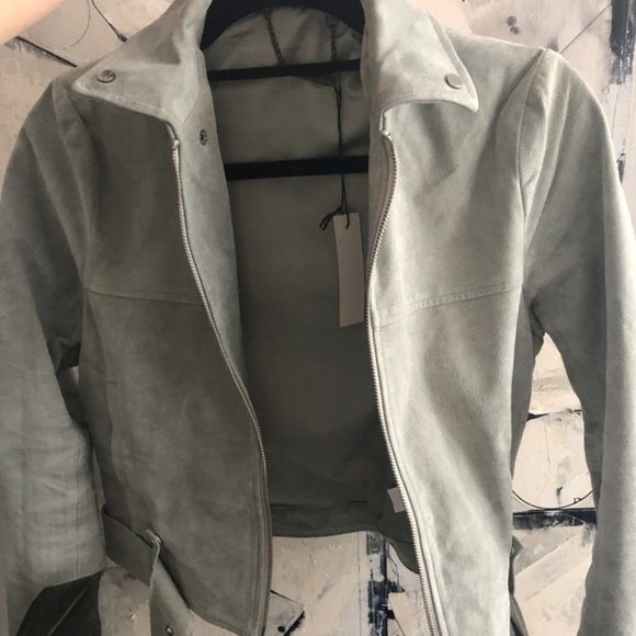 Capulet Suede Marta Jacket Pistachio XS - Picture 6 of 7